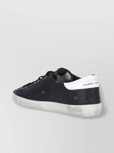 Golden Goose Superstar Sneakers In Black