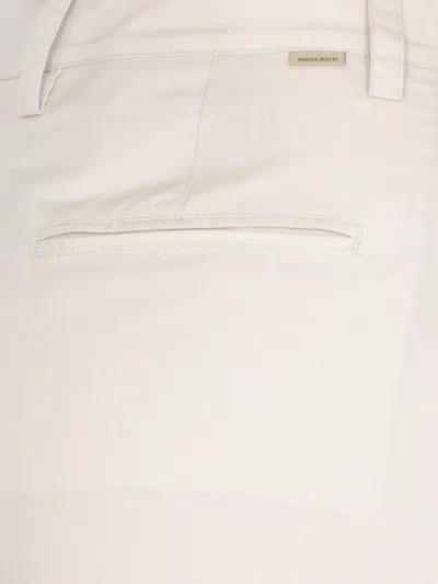 Woolrich Women's Cotton Pleated Front Shorts In Neutral