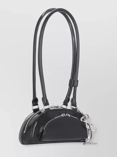 Self-portrait Self Portrait Women Black Mini Shoulder Bag In Black