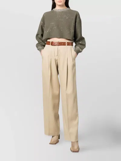Golden Goose Db Journey Jogging Pant Camel In Neutral