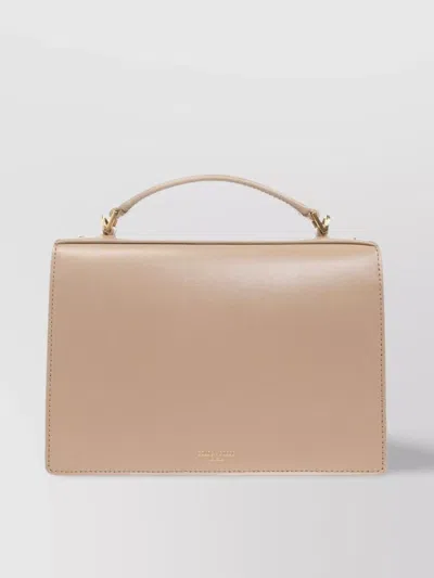 Golden Goose Beige Calf Leather Bag