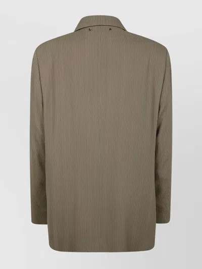 Golden Goose Journey W's Sb Over Jacket Maia Pinstripe In Neutral