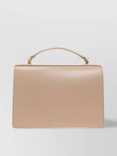 Golden Goose Beige Calf Leather Bag