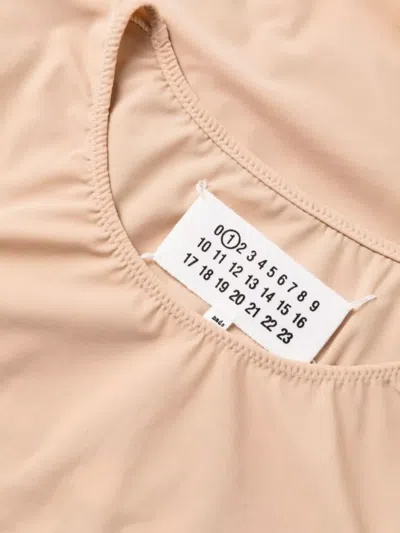 Maison Margiela Women's Sleeveless Bodysuit In Pink