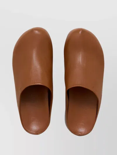 Marni Twin-set Round Neck Sweater Print In Brown