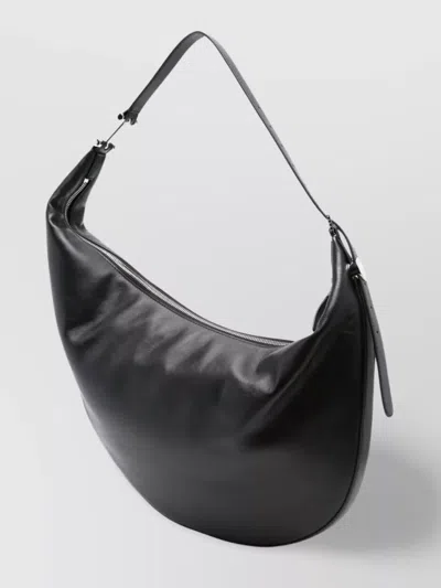 Marni Small Dot Hobo Shoulder Bag In Black