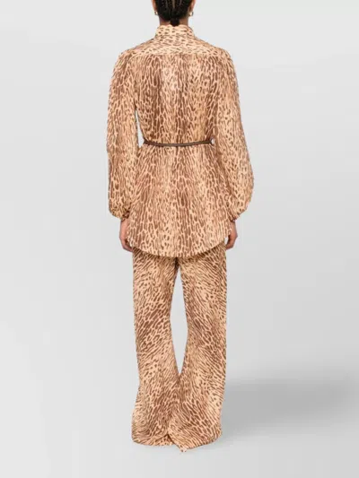 Zimmermann Cascadian Tunic In Brown