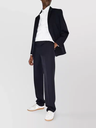 Maison Margiela White Leather Sneakers In Multi