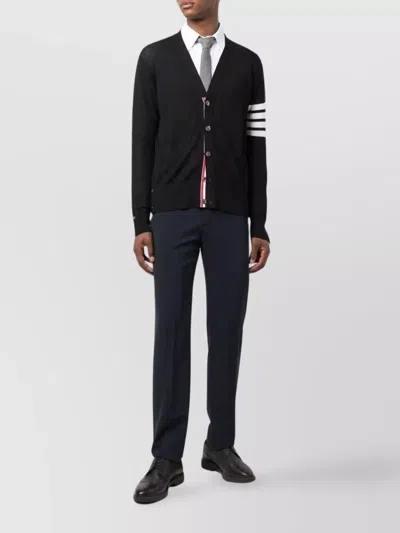 Thom Browne Classic Cardigan In Black