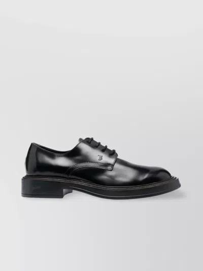 Tod's Tods Lace Up Shoes In Black