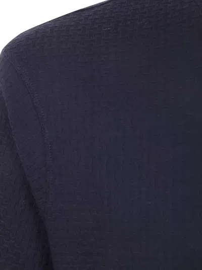 Emporio Armani Basic Crew Neck T-shirt In Blue