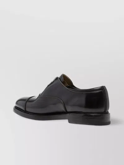 Premiata King Lace-up Oxford Shoes In Black
