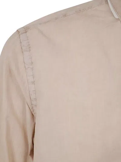 Aspesi Comma Shirt Long Sleeves In Brown