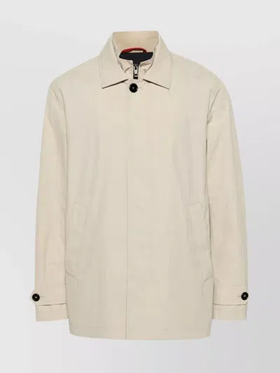 Fay Short Jacket Morning Side Pockets