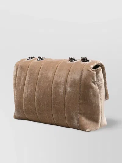 Tory Burch Kira Velvet Small Convertible Shoulder Bag