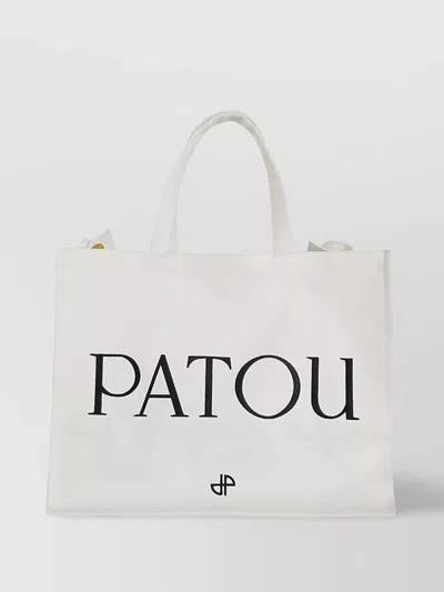 Patou Oversized Carryall Tote Bag