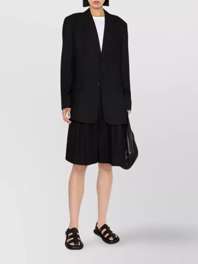Filippa K Davina Blazer With Front Flap Pockets In Black