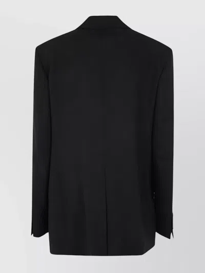 Filippa K Davina Blazer With Front Flap Pockets In Black