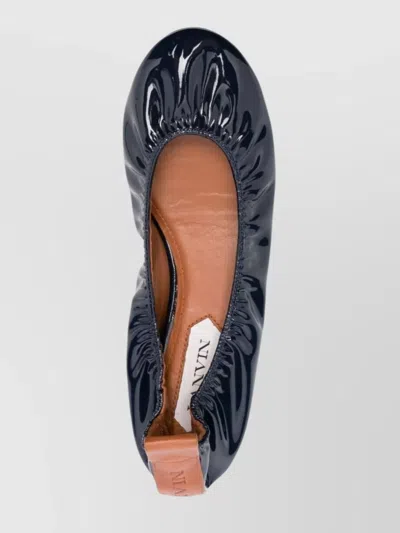 Lanvin The Ballerina Flat In Patent Leather For Women