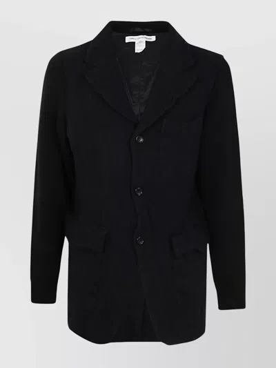 Comme Des Garçons Mens Woven Jacket Clothing In Blue