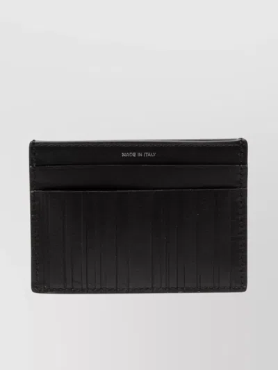 Paul Smith Black Shadow Stripe Credit Card Holder