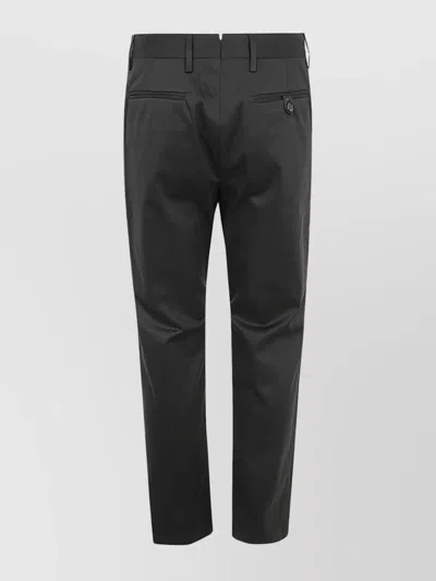 Paul Smith Men's Pants Featuring Belt Loops In Black