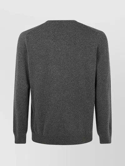 Polo Ralph Lauren Long Sleeve Crew Neck Pullover In Gray