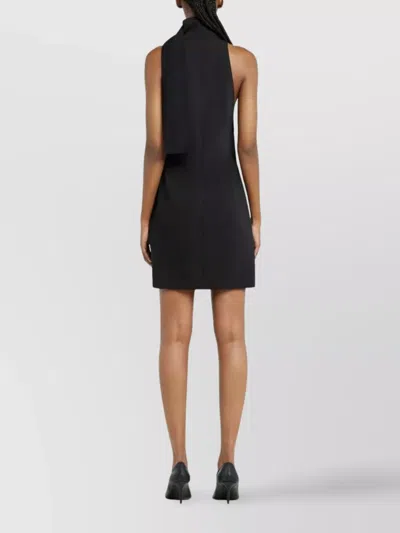 Courrèges Dress Scarf Mockneck By Courreges In Multi