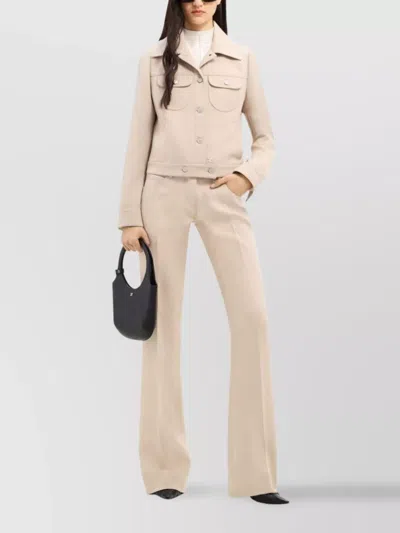 Courrèges Courreges Women Trucker Jacket Signature Twill In Multi