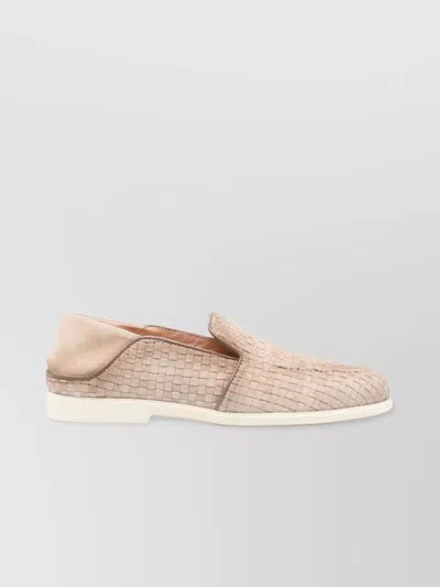 Santoni Theo B Loafer Malibu In Neutral