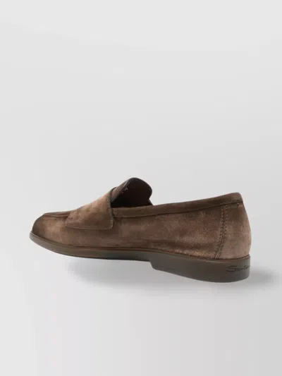 Santoni Pura B Loafer Malibu In Brown