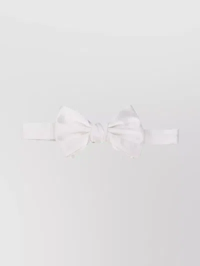 Giorgio Armani Satin Finish Adjustable Strap Bow Tie
