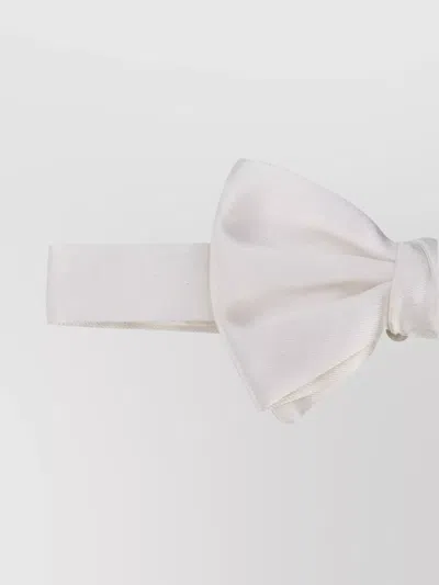 Giorgio Armani Satin Finish Adjustable Strap Bow Tie