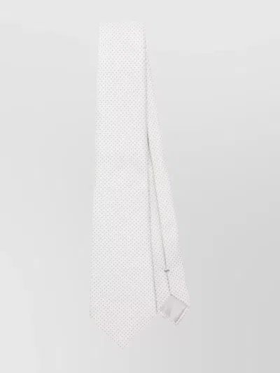 Giorgio Armani Pointed Tip Polka Dot Tie