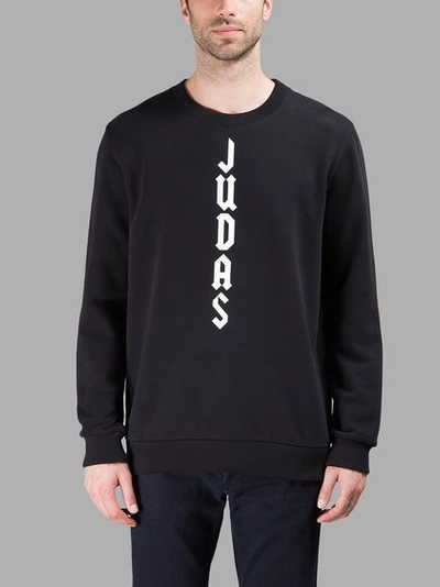 Shop Givenchy Black Judas Sweater