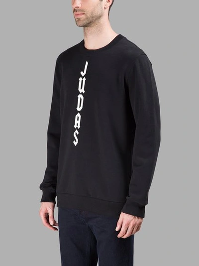 Shop Givenchy Black Judas Sweater