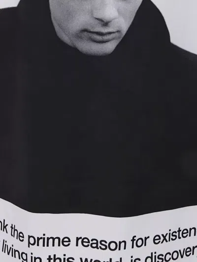 Sacai James Dean Cotton Popelin T-shirt Clothing In White