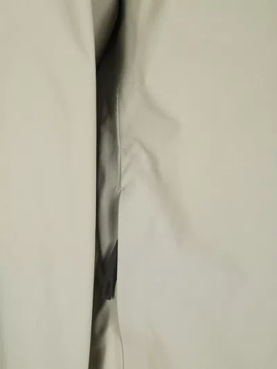 Rains Drawstring Hood Waterproof Jacket In Neutral