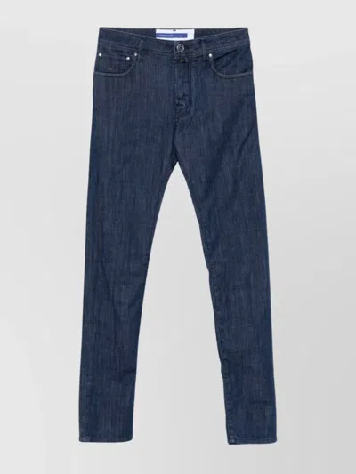 Jacob Cohen Slim Fit 5 Pocket Bard Denim In Blue