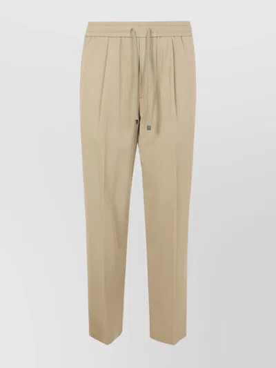 Jacob Cohen Low Fit Carrot Daniel Batavia Raw Trousers In Green