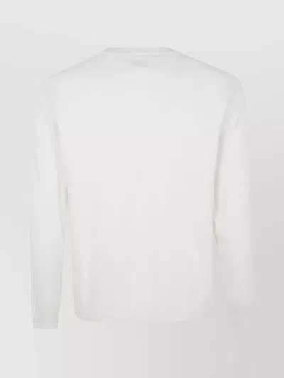 C.p. Company C.p.company The Metropolis Series Cotton Stretch Knit In White