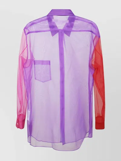 Comme Des Garçons Woman Blouse In Multi
