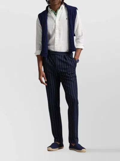 Polo Ralph Lauren Slbdppcs Long Sleeve Sport Shirt In White