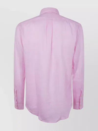 Polo Ralph Lauren Oxford Sport Shirt In Pink