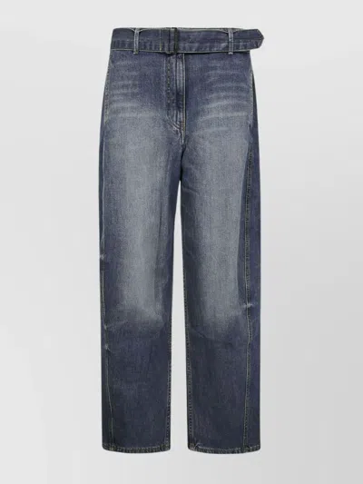 Magda Butrym High Waist Wide Leg Jeans In Multi