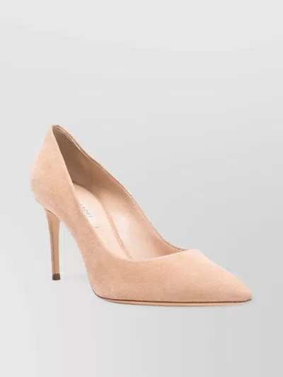 Casadei "julia" Suede Decollete T.080 In Pink