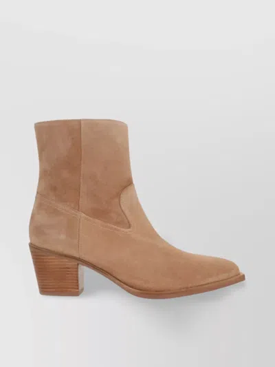 Stuart Weitzman Tate Bootie In Brown