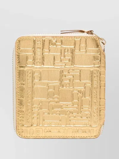 Comme Des Garçons Embossed Logotype Design Wallet
