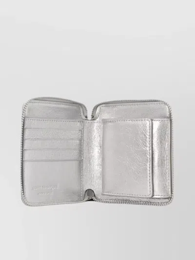 Comme Des Garçons "embossed Logotype" Design Wallet