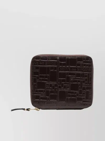 Comme Des Garçons Embossed Logotype Design Wallet